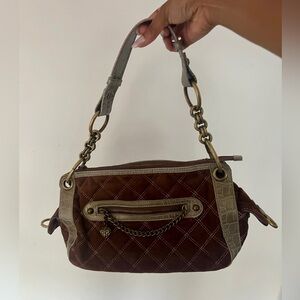 Kathy Van Zealand quilted chain purse.